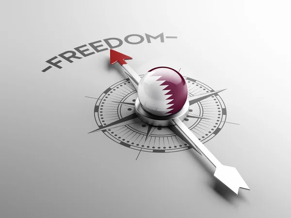 Qatar Concetto di libertà — Foto Stock