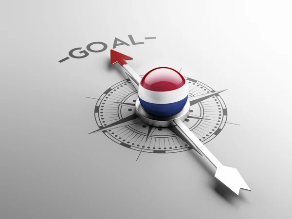 Netherlands Goal Concept — Stock Photo, Image