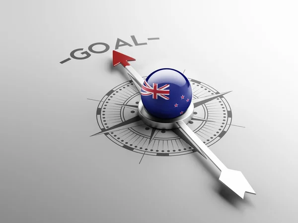 New Zealand Goal Concept — Stock Photo, Image