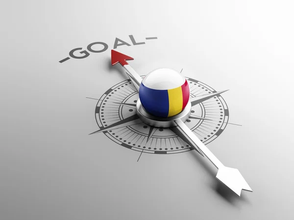 Rumänien mål koncept — Stockfoto