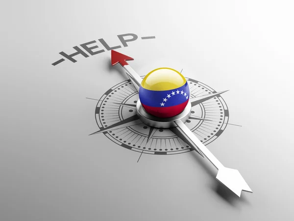 Venezuela Help Concept — Stock Photo, Image