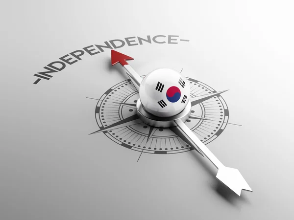 South Korea Compass Concept — Stock Photo, Image