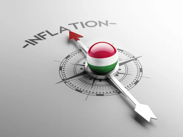 Hungary Inflation Concept — Stock Photo, Image