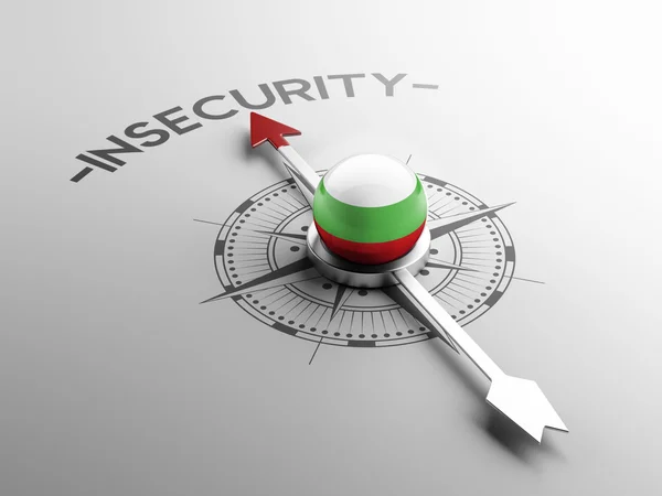 Bulgarije onveiligheid Concept — Stockfoto