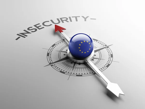 European Union Insecurity Concept — Stock Photo, Image