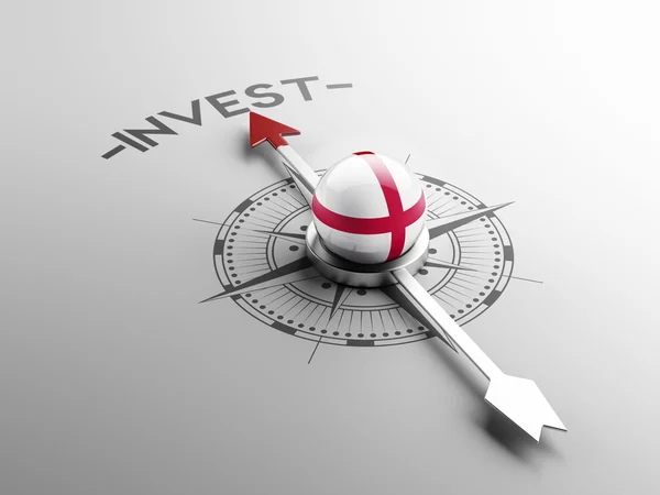 England investera begreppsmässigt — Stockfoto