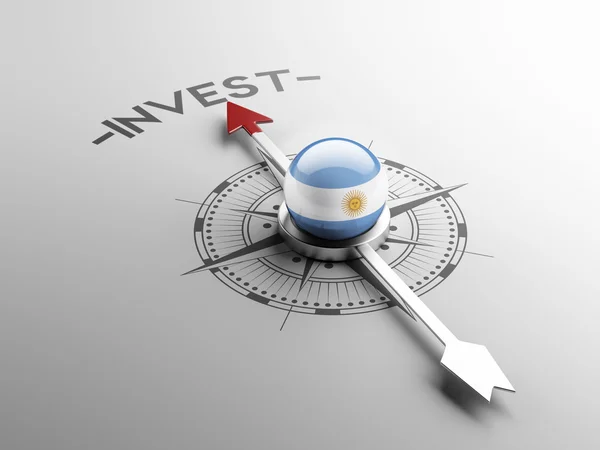 Argentina Invest Concep — Stock Photo, Image