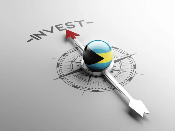 Bahamas invest sign concept — Stock Photo, Image