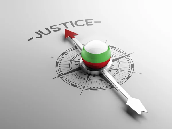 Bułgaria sprawiedliwości concep — Zdjęcie stockowe
