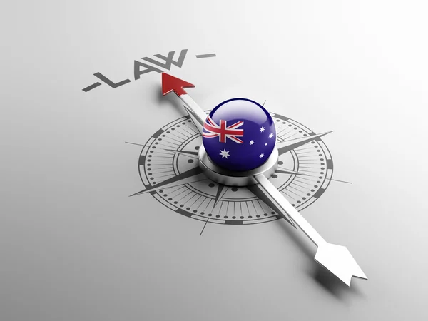 Concepto de Derecho de Australia — Foto de Stock