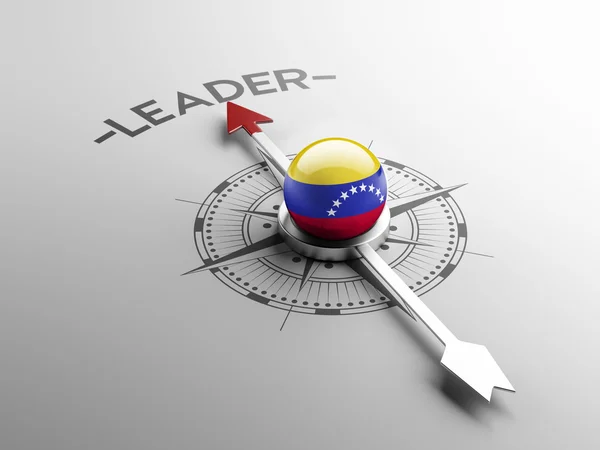 베네수엘라 지도자 개념 — Stok fotoğraf