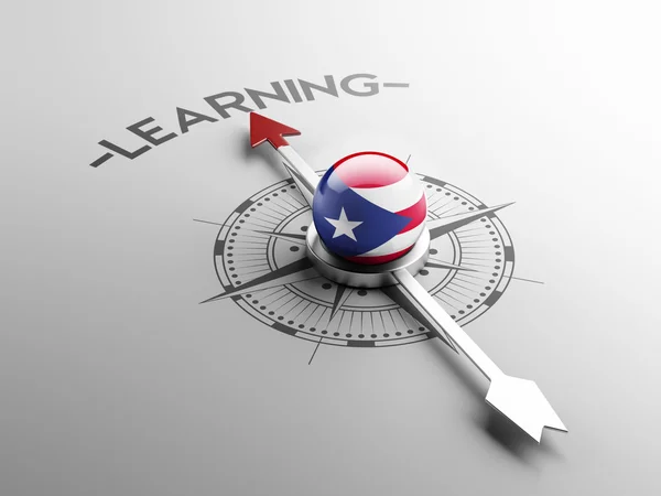 Puerto Rico Learning koncept — Stockfoto