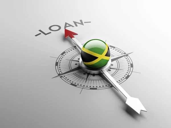Koncepcja kredyt Jamajka — Zdjęcie stockowe