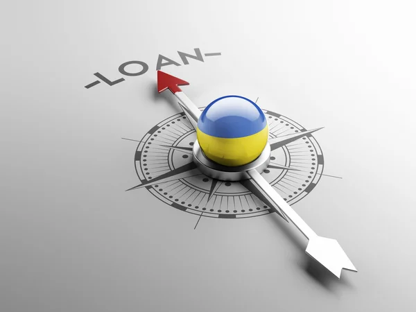Oekraïne lening Concept — Stockfoto