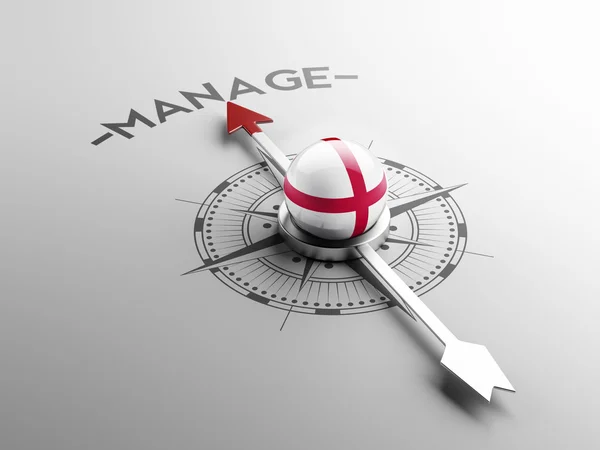 England Manage Concept — Stock Photo, Image