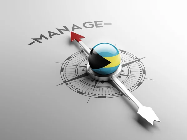 Bahamas  Manage Concept — Stock Photo, Image
