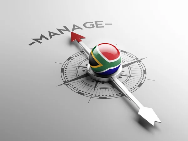 South Africa Manage Concept — Stock Photo, Image