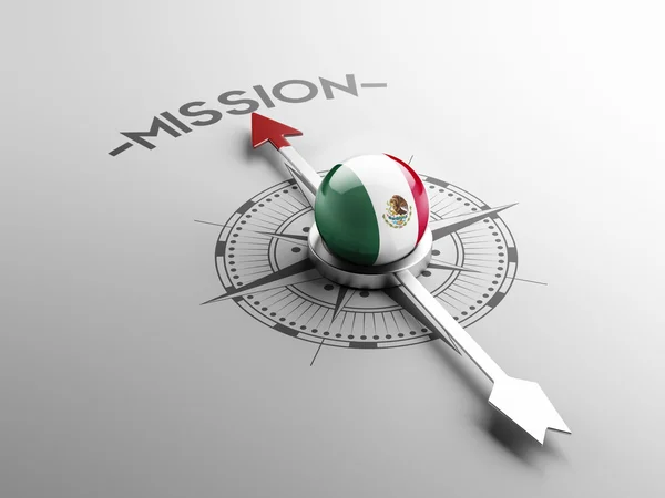 Mexico mission sign concept — Stock Photo, Image