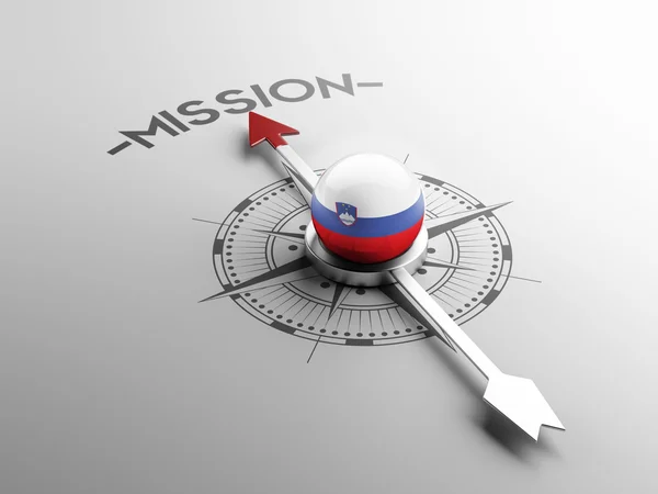 Slovenien Mission Concept — Stockfoto