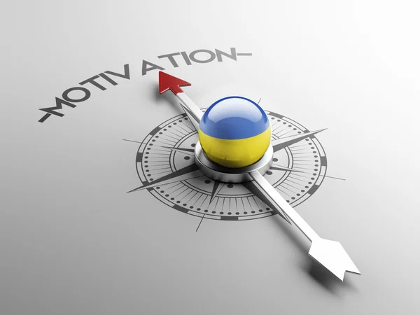 Pojem motivace Ukrajina — Stock fotografie