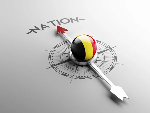 Belgien Nation koncept — Stockfoto