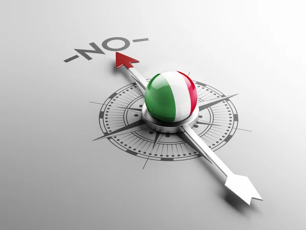 Italy No Concept — Stock Photo, Image