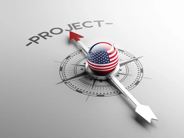 USA-projektet Concept — Stockfoto