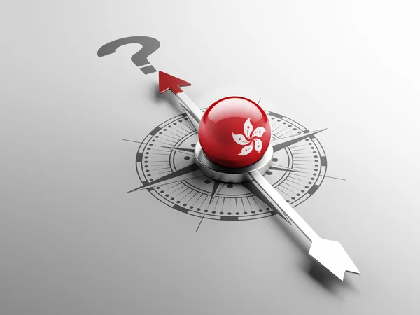 Hong Kong Question Mark Concept — Stock Photo, Image