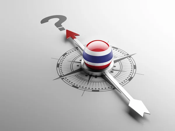 Thailand Question Mark Concept — Stock Photo, Image