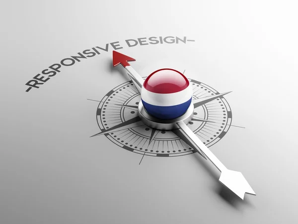 Netherlands Responsive Design Concept — Stock Photo, Image