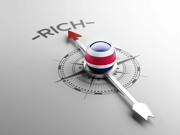 Costa Rica hoge resolutie Rich Concept — Stockfoto