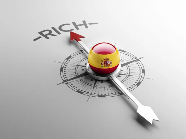 Spanien Rich koncept — Stockfoto