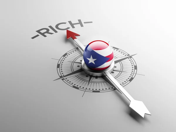 Puerto Rico Rich Concept — Stock Photo, Image