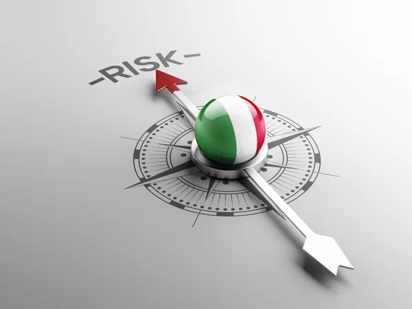 Italien Risk koncept — Stockfoto