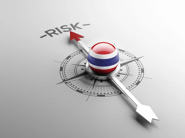 Thailand Risk koncept — Stockfoto