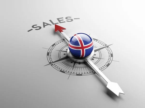 Islanda concetto di vendita — Foto Stock