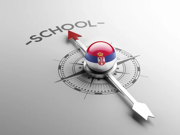 Serbia School Concept — Stock Photo, Image