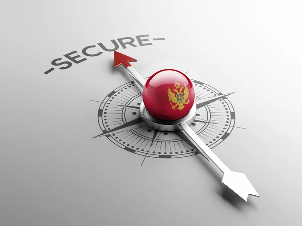 Montenegro alta resolución Secure Concept — Foto de Stock