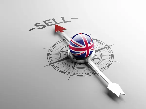 Verenigd Koninkrijk verkopen Concept — Stockfoto