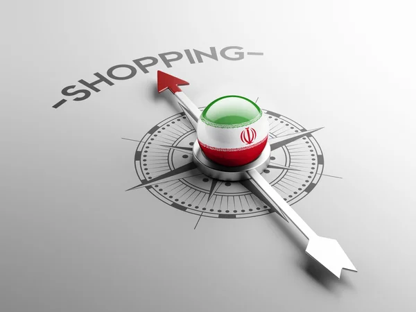 Iran Shopping Concept — Stockfoto