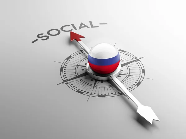 Russia Social Concept — Stock Photo, Image