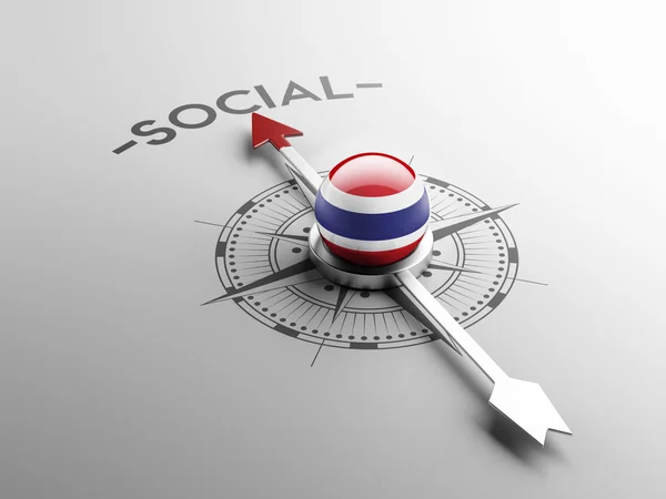 Tailandia Concepto Social — Foto de Stock