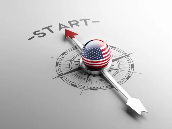 Förenta staterna Start koncept — Stockfoto