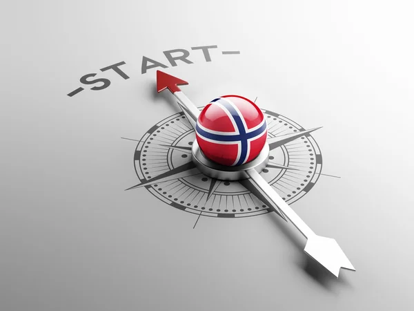 Norway Start Concept — Stock Photo, Image