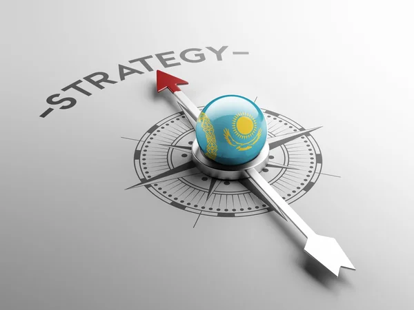 Kazajstán Concepto de Estrategia —  Fotos de Stock
