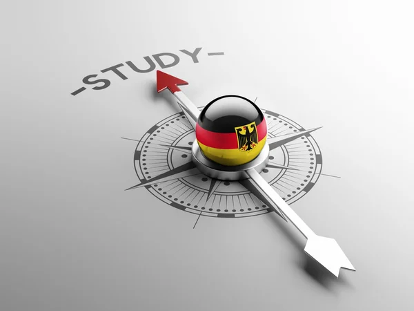 Koncepcja badań Niemcy — Zdjęcie stockowe