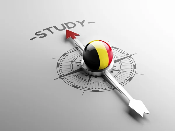 Belgium Study Concept — Stock Photo, Image