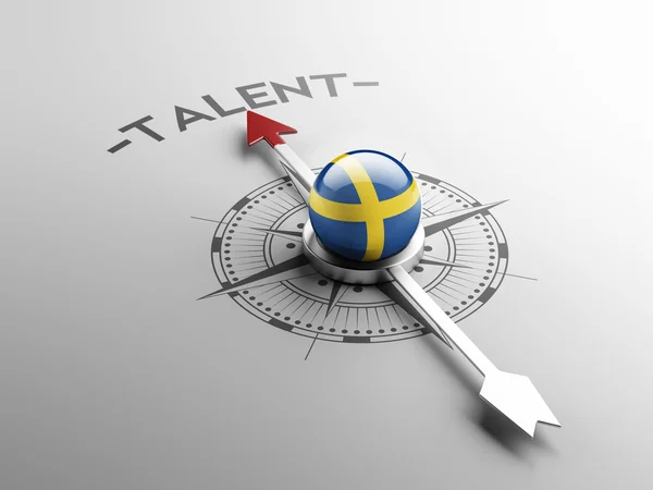 Sverige talang koncept — Stockfoto