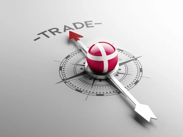 Begrip "Denemarken Trade" — Stockfoto