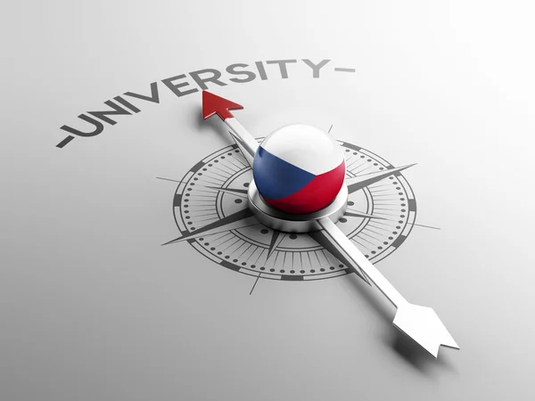 Tsjechische Republiek Universiteit Concept — Stockfoto